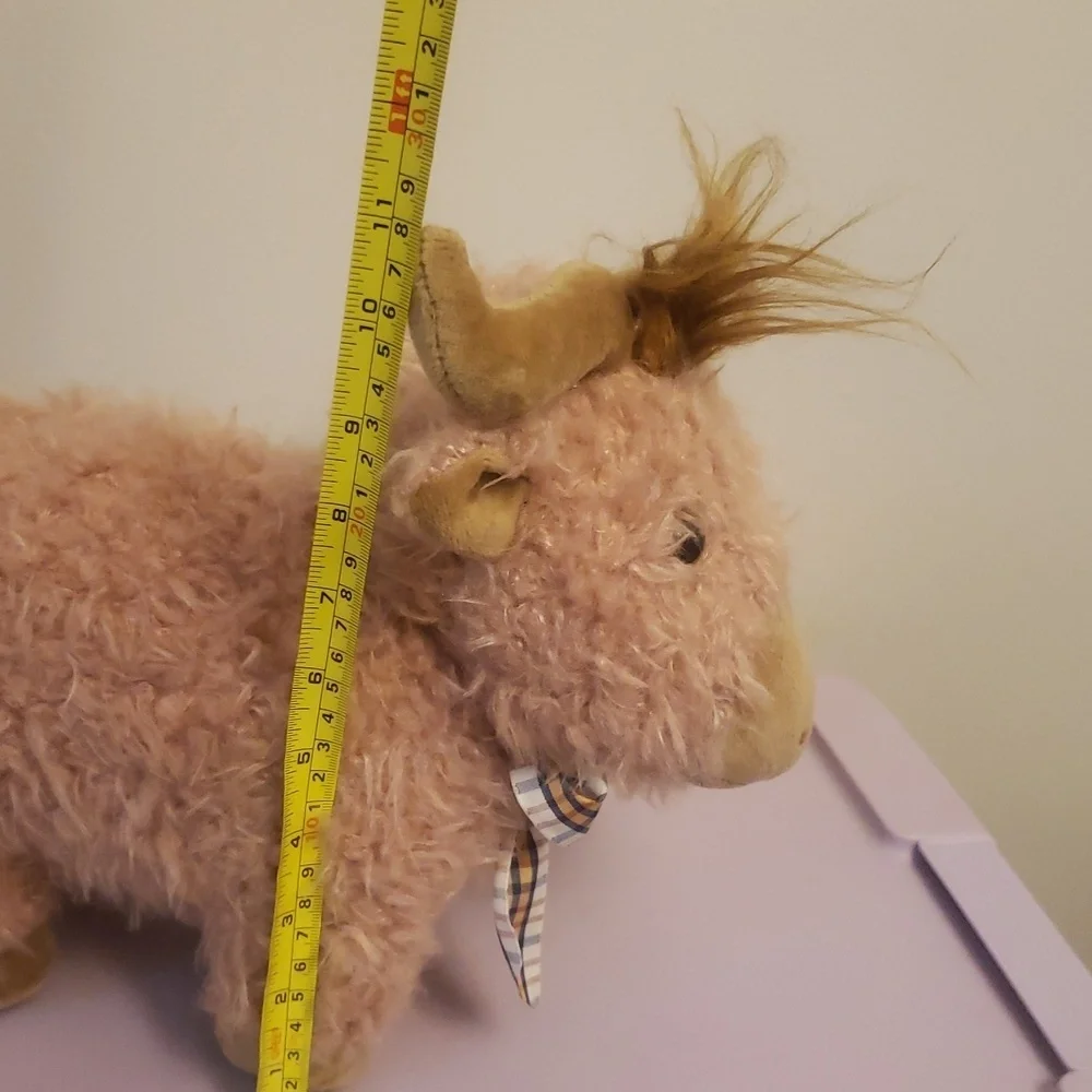 NWOT Adorable Plush Highland Cow Plush Toy 12in - Picture 8 of 10